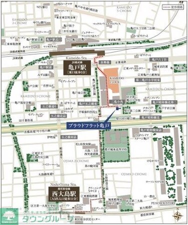 プラウドフラット亀戸の物件内観写真